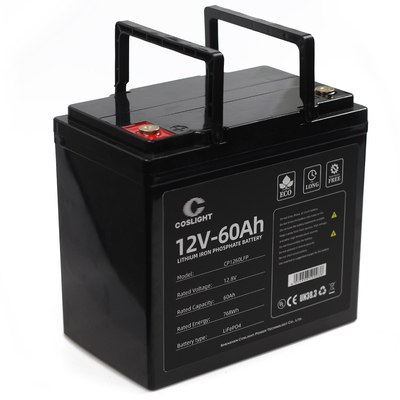Coslight 12.8v 55ah Ebikeのリチウム イオン電池は防水するためにIP65をリン酸で処理する